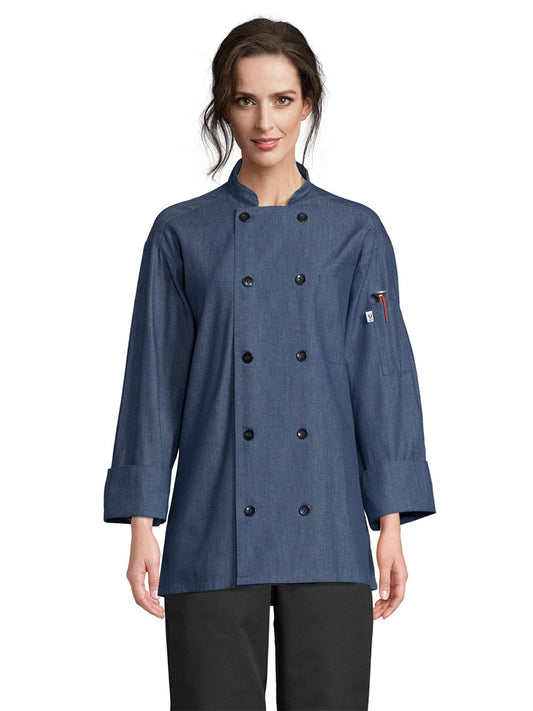 Unisex Chef Coat - 0405C - Chambray