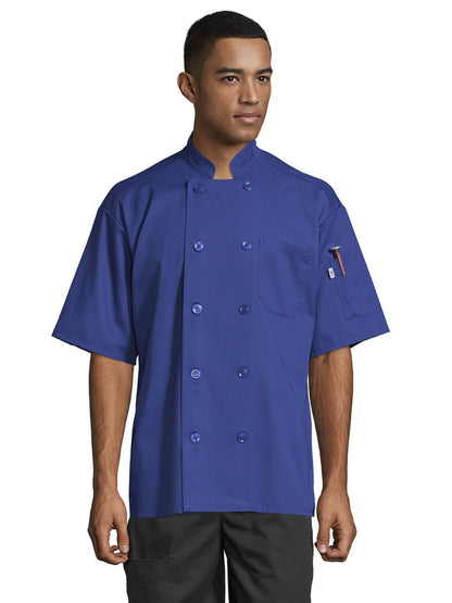 Unisex South Beach Chef Coat - 0415 - Royal