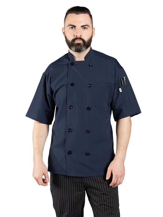 Unisex Chef Coat - 0421 - Navy