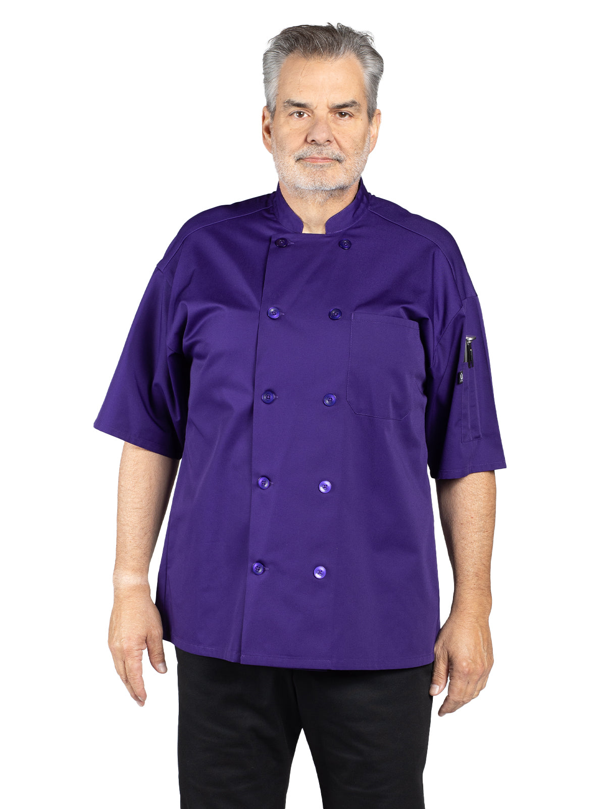 Unisex Chef Coat - 0421 - Grape