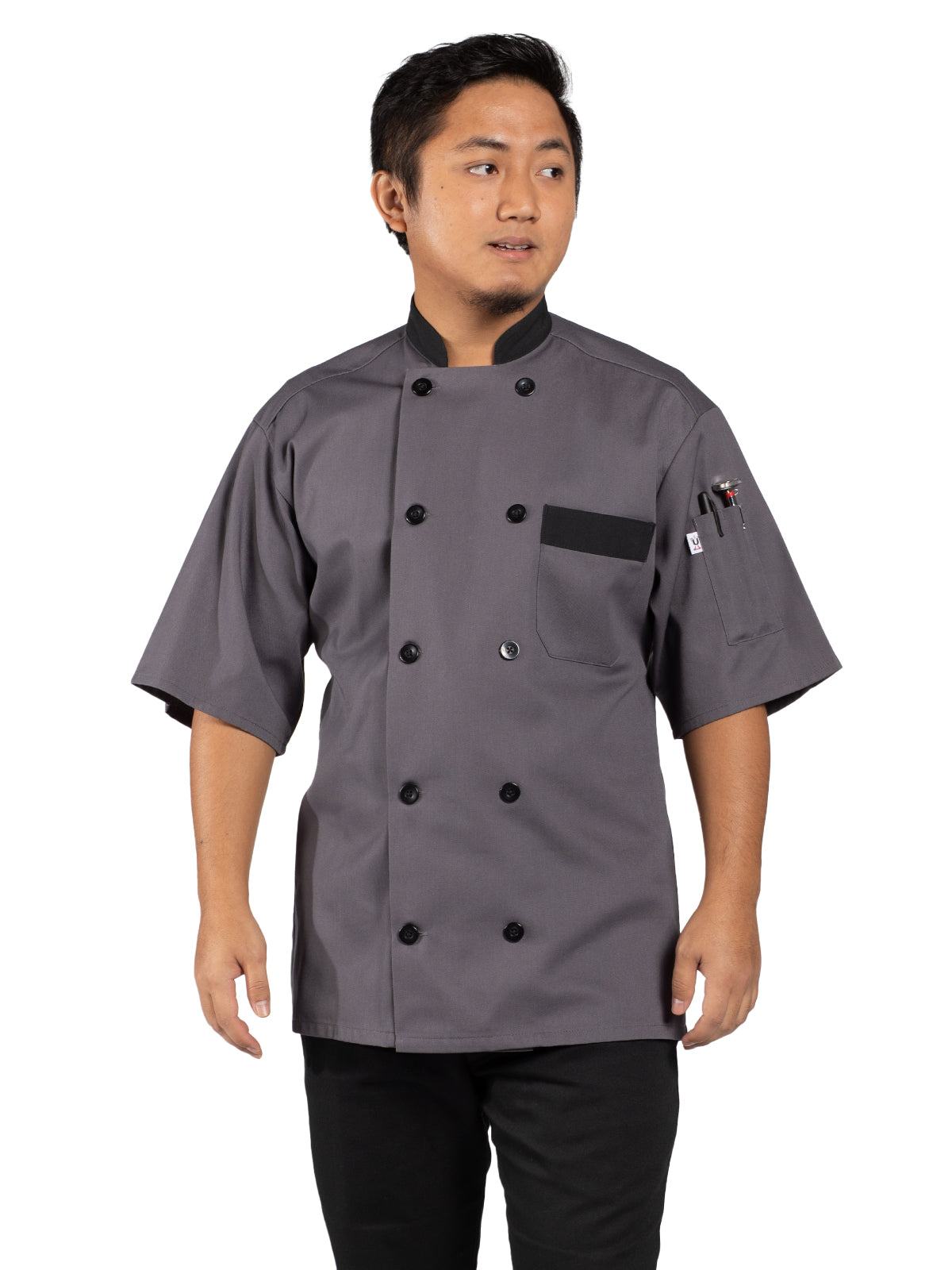 Unisex Chef Coat - 0423 - Slate