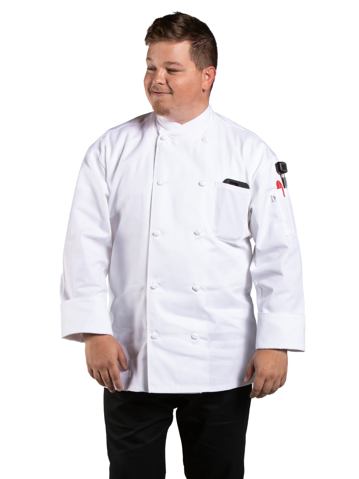 Unisex Chef Coat - 0435 - White