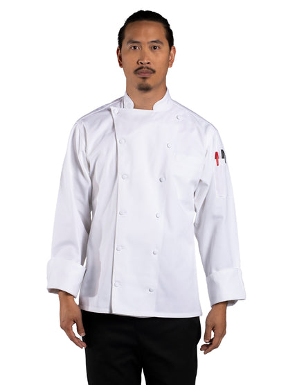 Unisex Chef Coat - 0437 - White