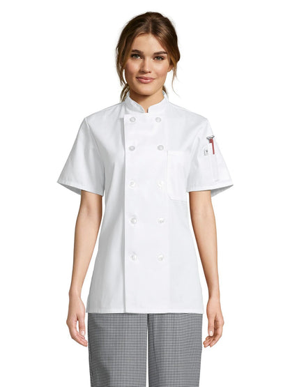 Women's Chef Coat - 0478 - White