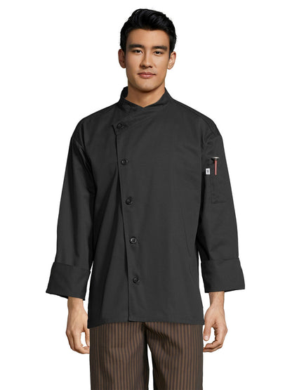 Unisex Chef Coat - 0482 - Black