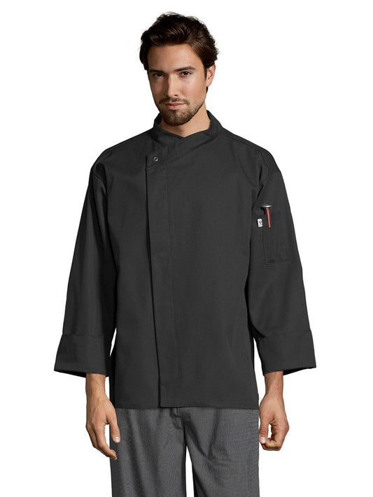 Unisex Chef Coat - 0489 - Black