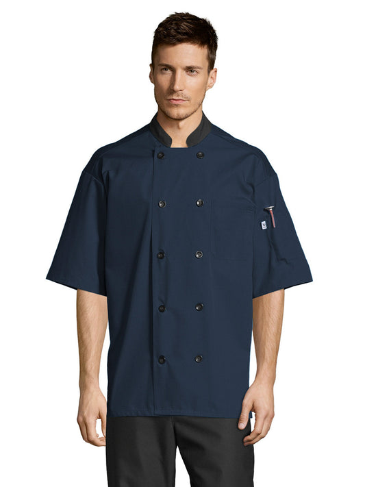 Unisex Chef Coat - 0494 - Navy