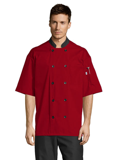 Unisex Chef Coat - 0494 - Red