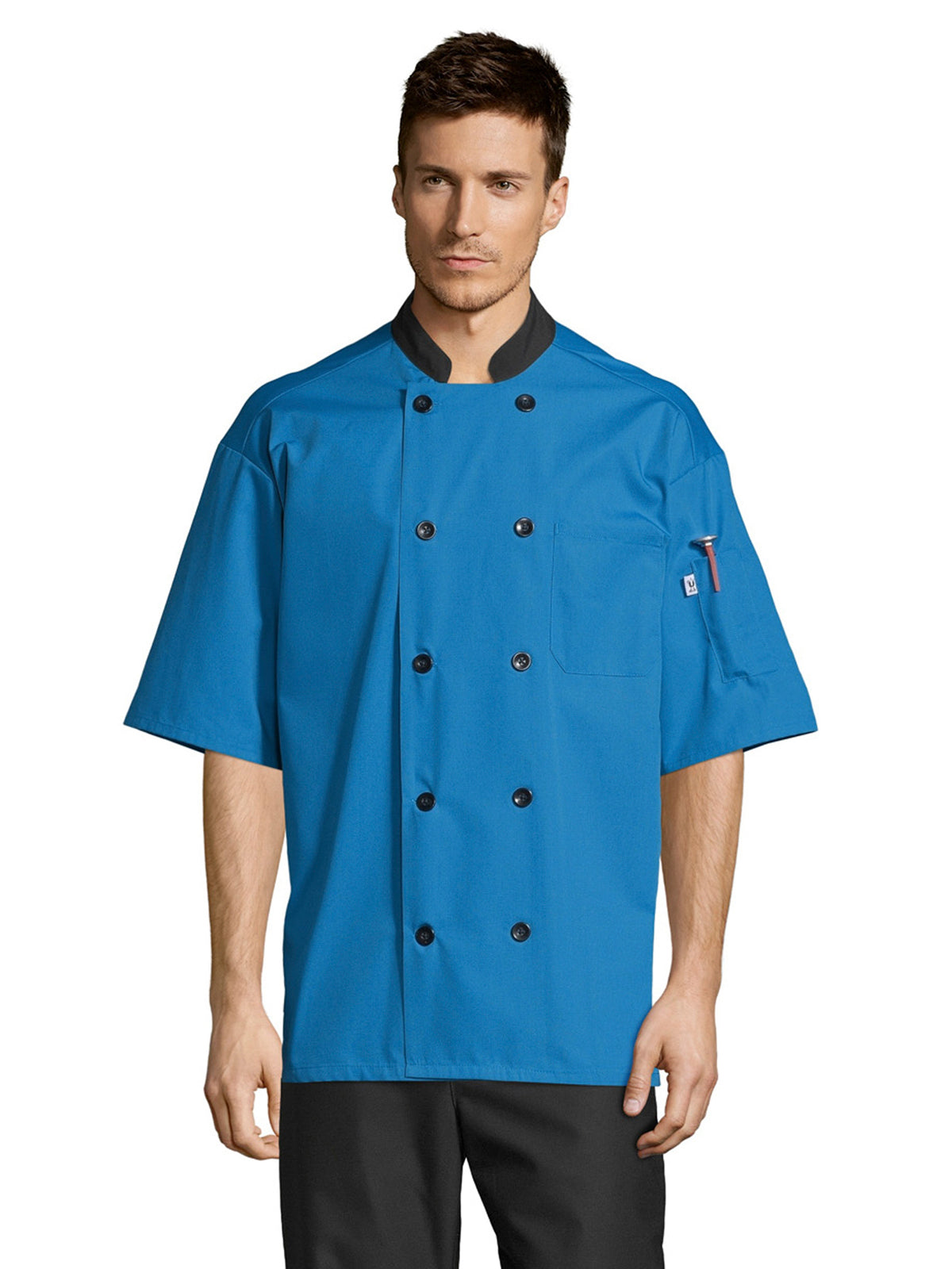 Unisex Chef Coat - 0494 - Cobalt