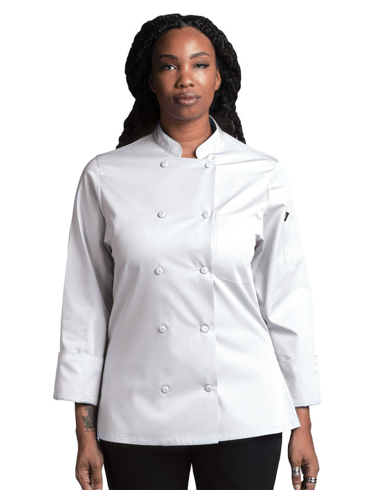 Women's Chef Coat - 0702 - White