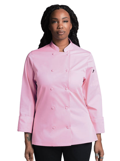 Women's Chef Coat - 0702 - Pink