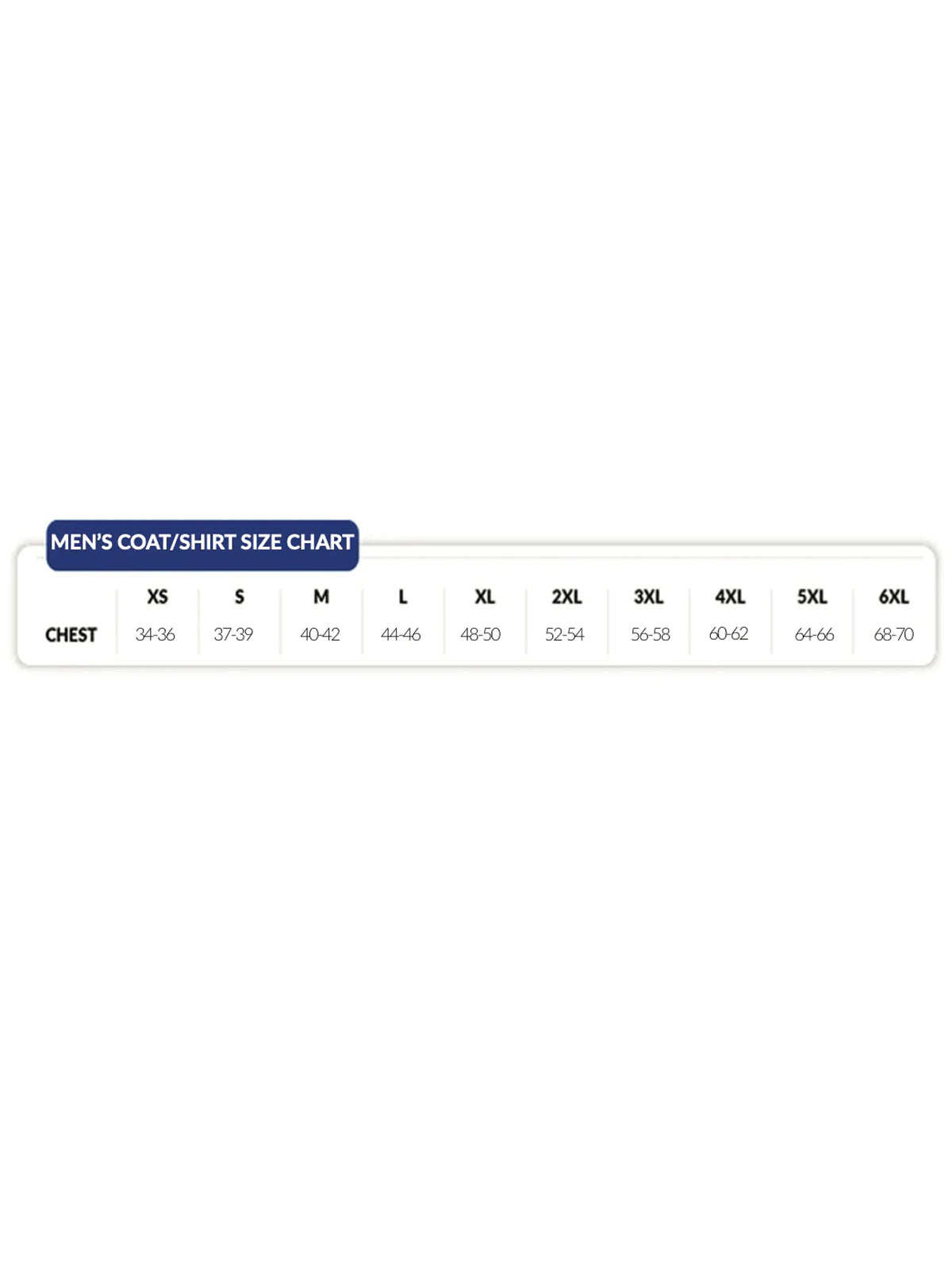 SIZECHART