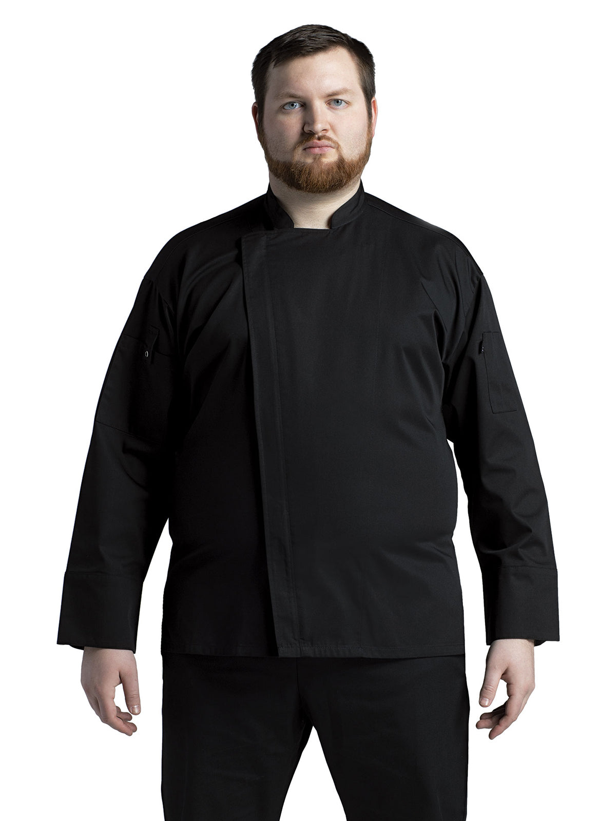 Unisex Chef Coat - 0704 - Black