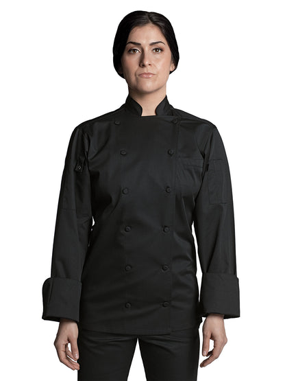 Unisex Chef Coat - 0705 - Black