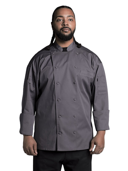 Unisex Chef Coat - 0705 - Slate