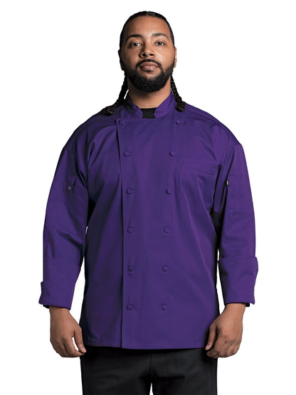 Unisex Chef Coat - 0705 - Grape