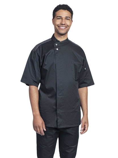 Unisex 2-Pocket Bari Chef Coat - 0718 - Slate