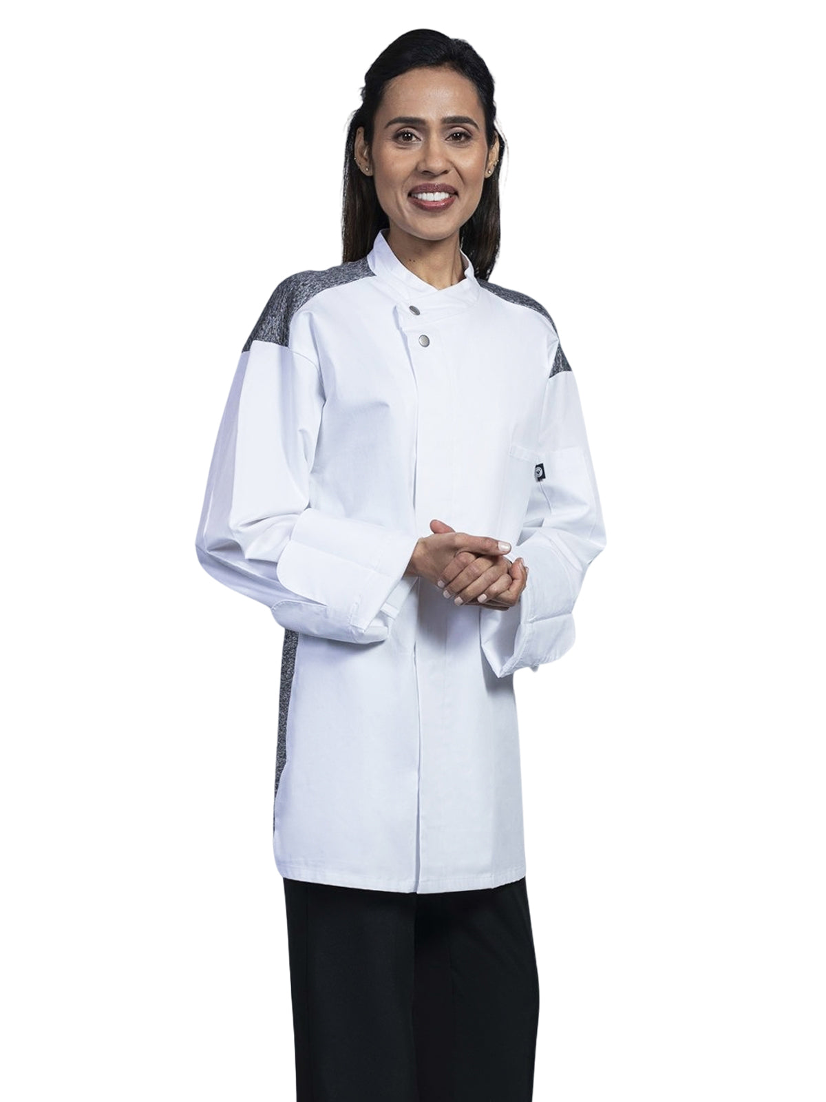 Unisex 2-Pocket Solta Chef Coat - 0721HC - White