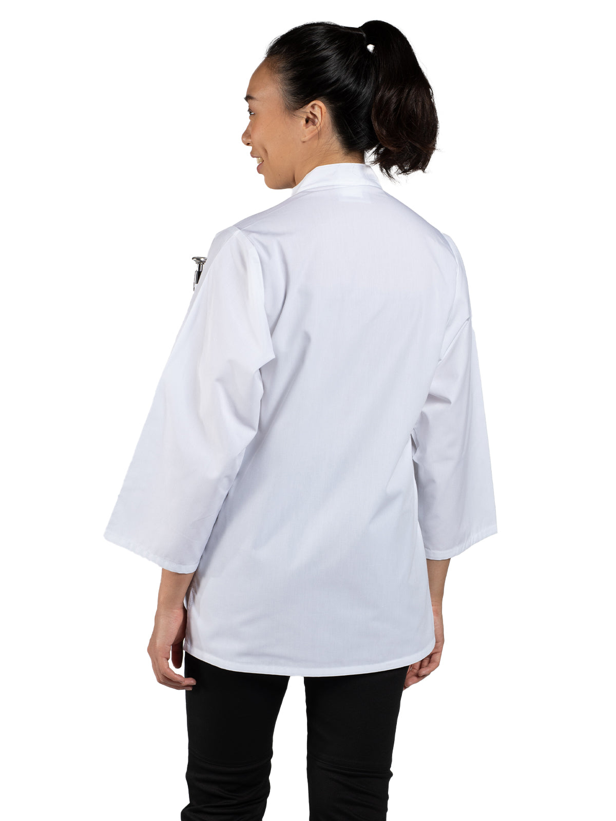 Unisex Ten Button Shirt - 0975 - White