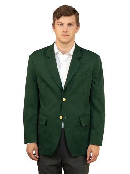 Men's 6-Pocket Single-Breasted Blazer - 1000 - Hunter Green