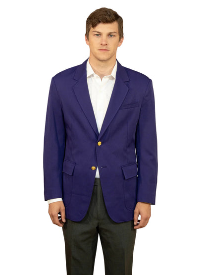 Men's 6-Pocket Single-Breasted Blazer - 1000 - Purple