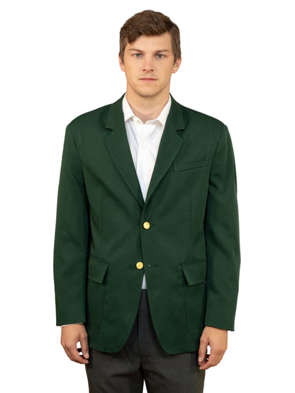 Men's 6-Pocket Single-Breasted Blazer - 1000C - Hunter Green