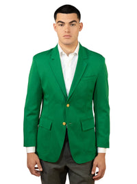 Men's 6-Pocket Single-Breasted Blazer - 1000C - Kelly