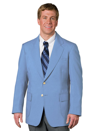 Men's 6-Pocket Single-Breasted Blazer - 1000C - Light Blue