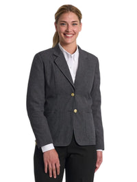 Women's 6-Pocket Single-Breasted Blazer - 2000C - Grey