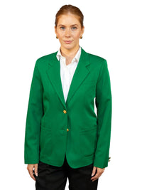 Women's 6-Pocket Single-Breasted Blazer - 2000C - Kelly
