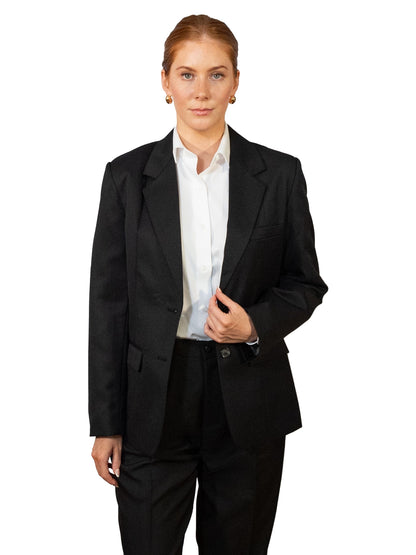 Women's Single Breasted Blazer - 2050 - Black
