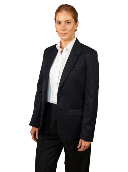 Women's Single Breasted Blazer - 2050 - Navy
