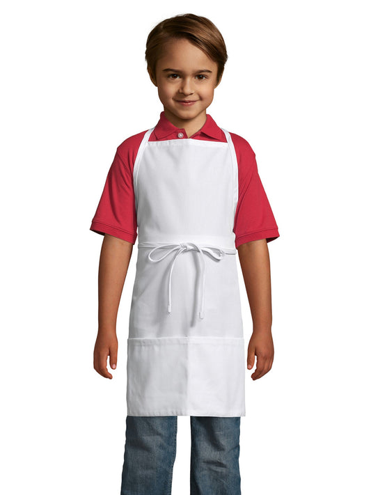 Children's Unisex Apron - 3007 - White