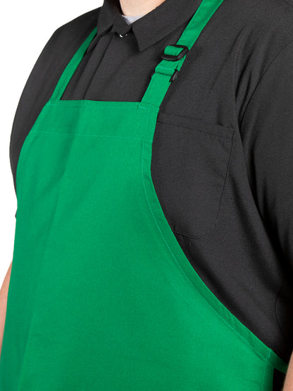 Unisex Adjustable Neck Apron - 3010 - Kelly