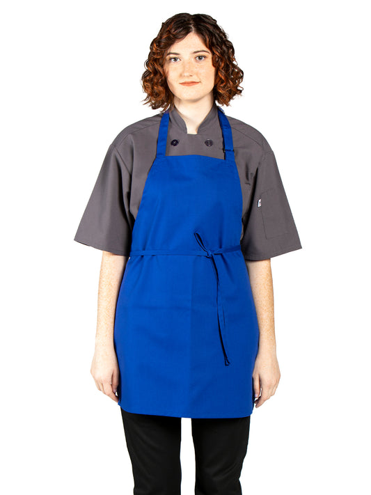 Unisex Adjustable Neck Apron - 3010 - Royal