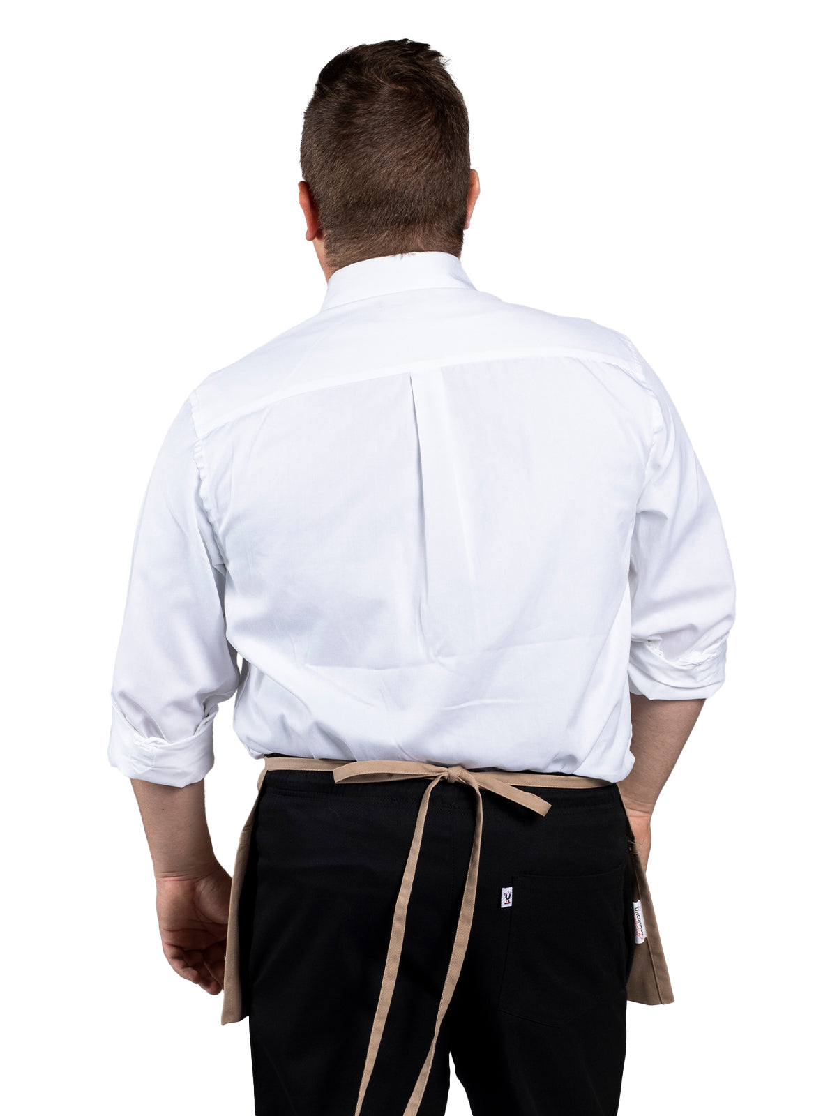 Unisex Three-Section Pocket Apron - 3067 - Khaki