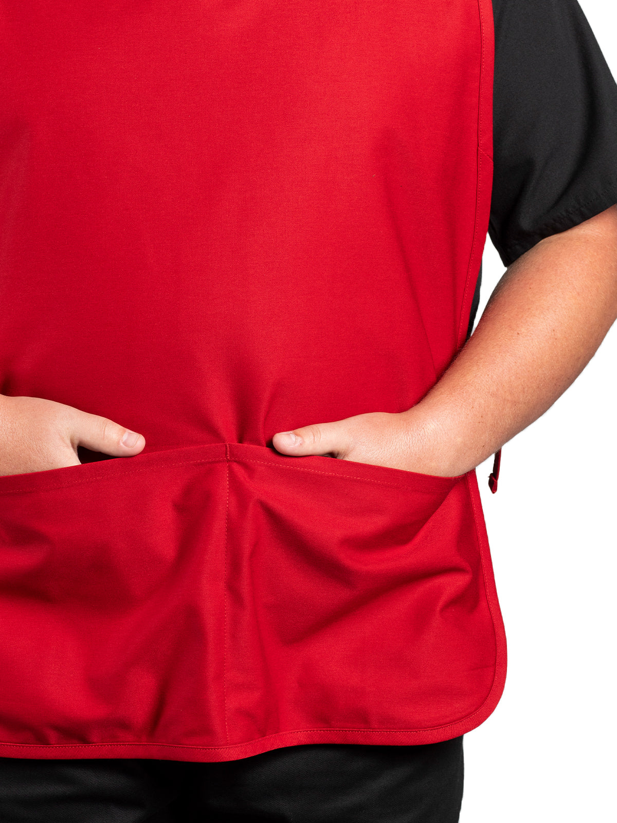 Unisex Extra Large Cobbler Apron - 3077 - Red