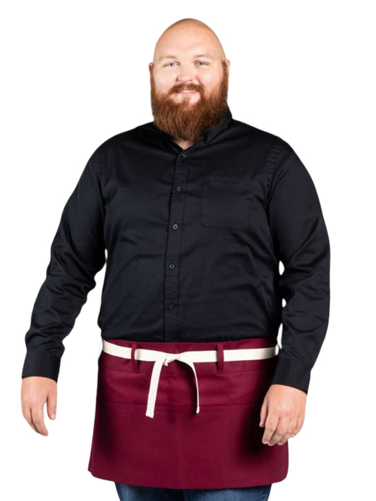 Unisex Apron - 3103 - Burgundy