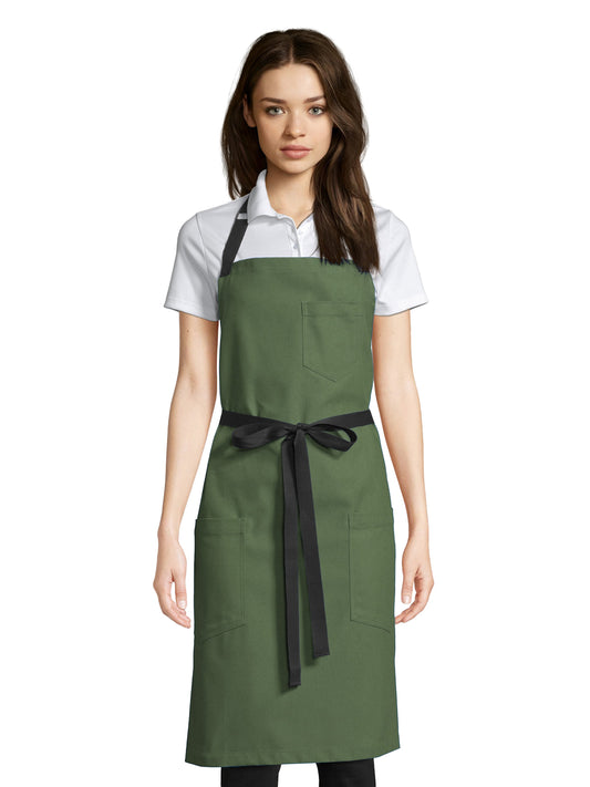 Unisex Apron - 3116 - Sea Green Canvas