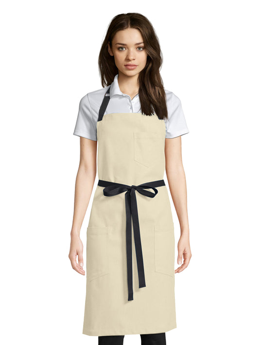 Unisex Apron - 3116 - Ivory Canvas