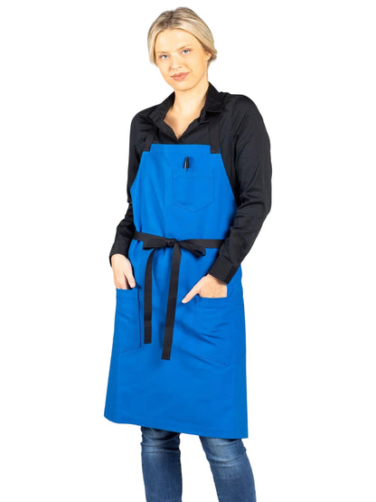 Unisex Apron - 3116 - Blue Canvas