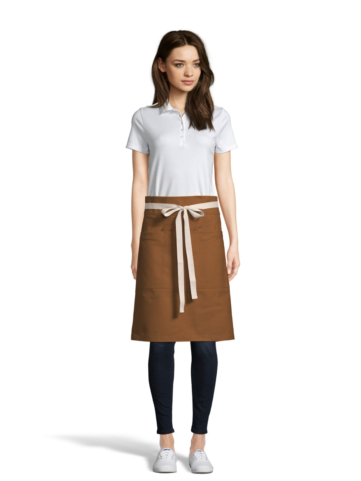 Unisex Apron - 3117 - Walnut Canvas