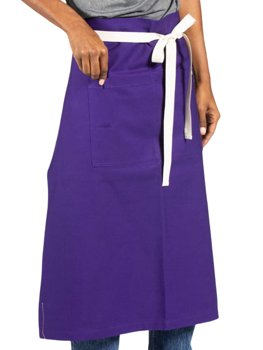 Unisex Apron - 3119 - Purple Canvas