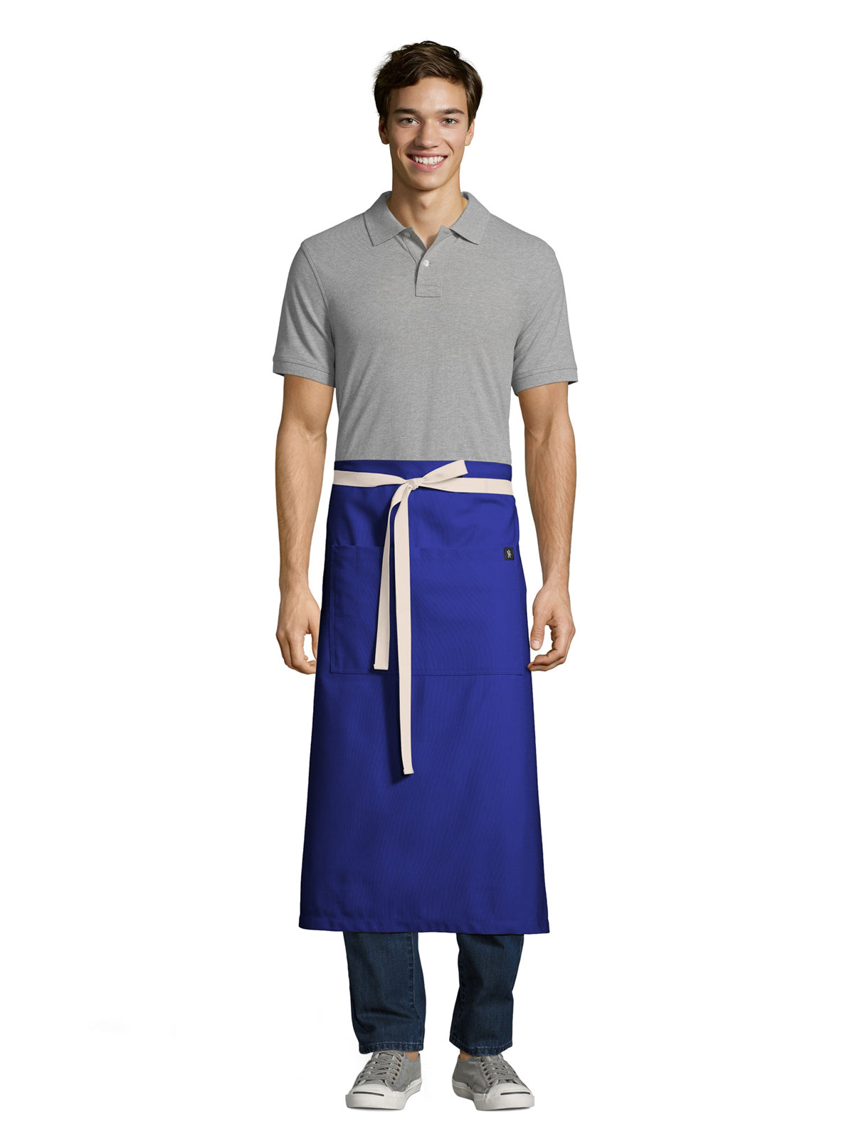 Unisex Apron - 3119 - Deep Royal Canvas