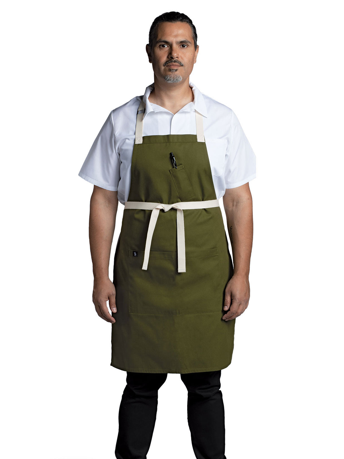 Unisex Apron - 3127 - Moss Green