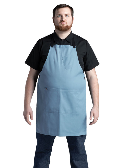 Unisex Apron - 3128 - Blue Gray