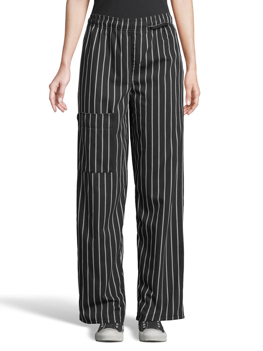 Unisex Chef Pant - 4100 - Chalk Stripe