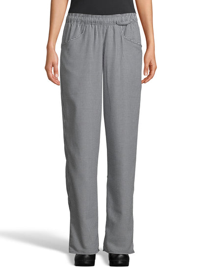 Women's Chef Pant - 4101 - Houndstooth