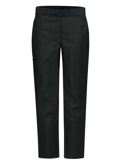 Women's Straight Fit Airflow Chef Pant - 0P1W - Black