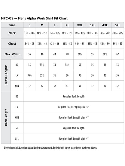 SIZECHART